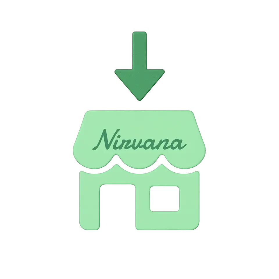 Nirvana Center Rewards In-Store